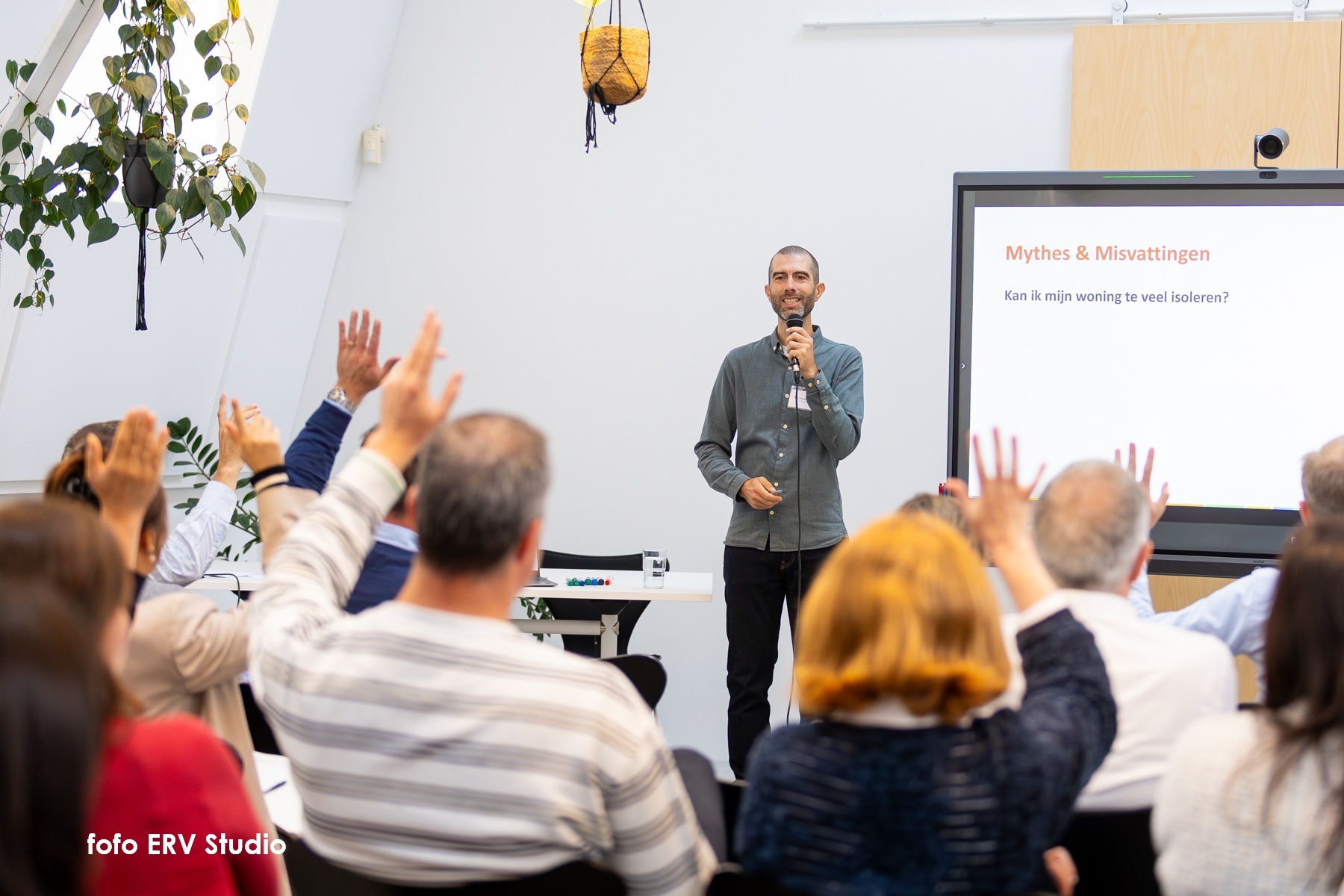 Organiseer een infosessie voor medewerkers
